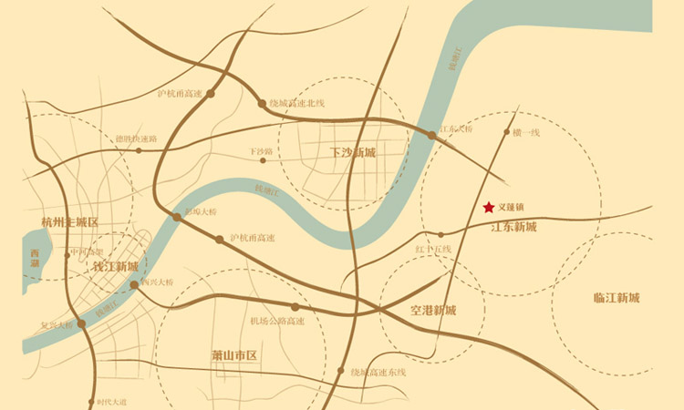 万泰华庭交通图-小柯网