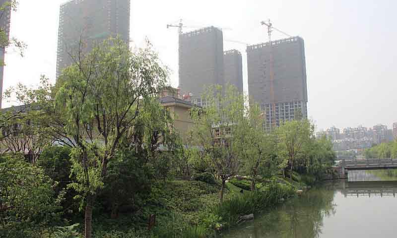 中天官河锦庭实景图-小柯网