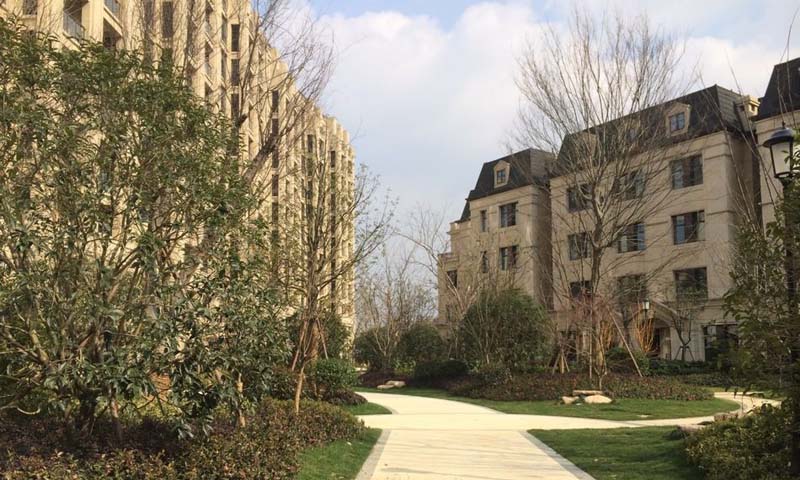 富越香溪实景图-小柯网
