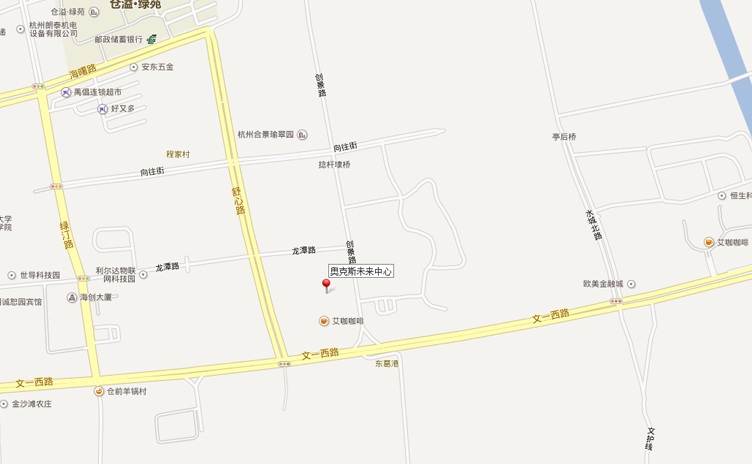 奥克斯.杭州未来中心交通图-小柯网