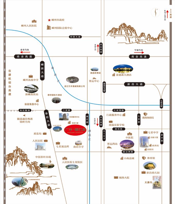 广宇.锦江府配套图-小柯网