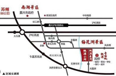 金虹湖畔花园交通图-小柯网