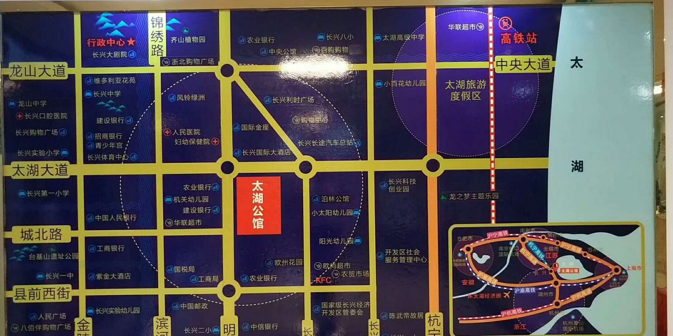太湖公馆交通图-小柯网