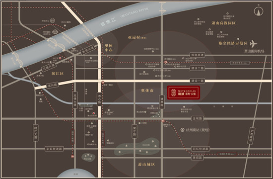 新城璟隽公馆交通图-小柯网