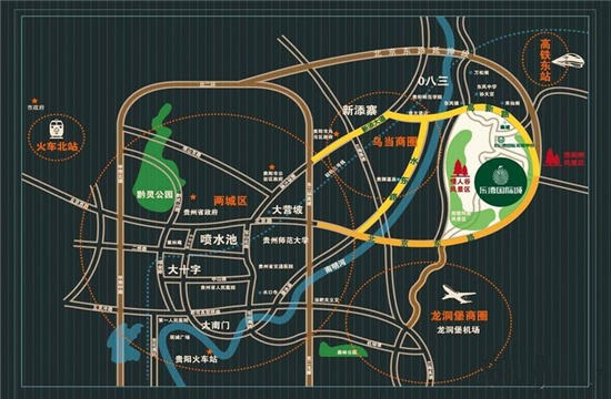 乐湾国际城交通图-小柯网