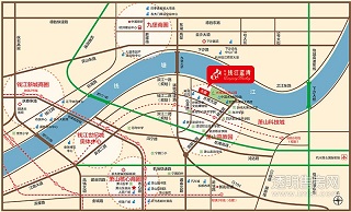 东南钱江蓝湾交通图-小柯网