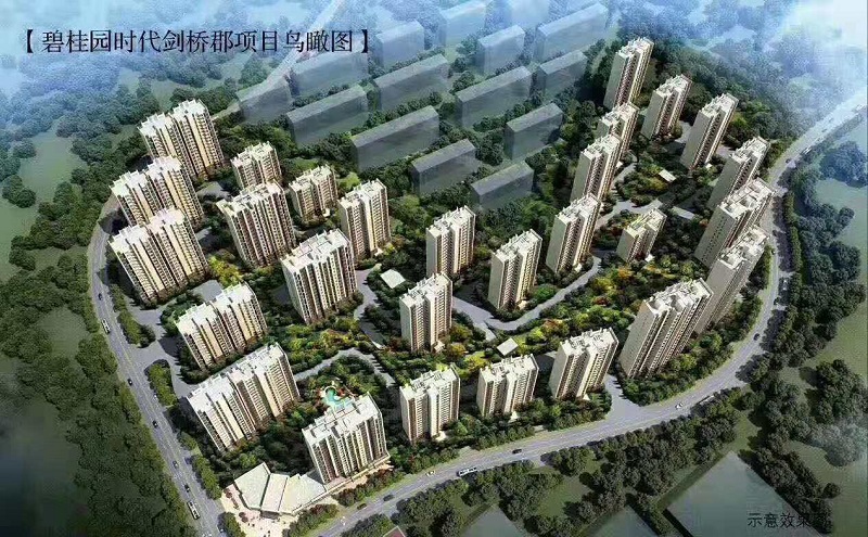 碧桂园时代剑桥郡配套图-小柯网