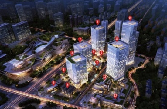 绿地中央广场车位效果图-小柯网