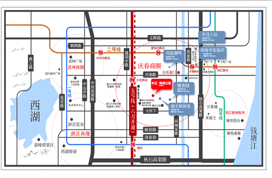 中正领琇公馆(格林公馆)交通图-小柯网