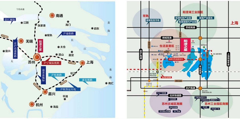 阳澄之星交通图-小柯网