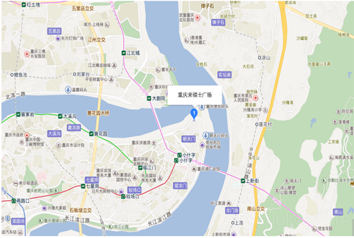 重庆来福士广场交通图-小柯网