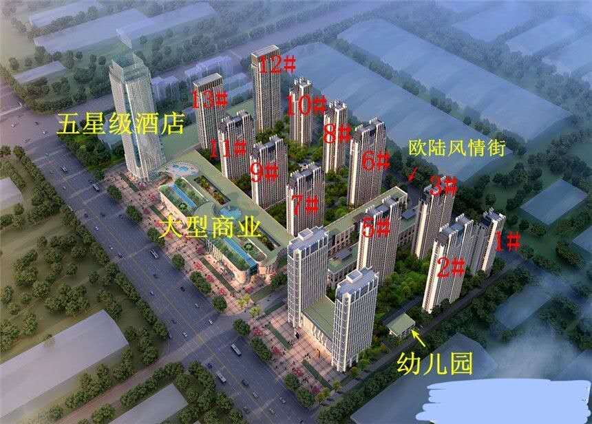 光明金座实景图-小柯网