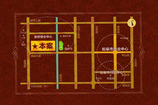 上海花园交通图-小柯网