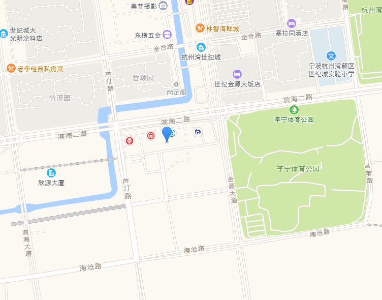 中南滨海壹号交通图-小柯网