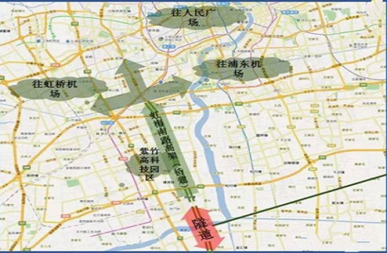 中国铁建香榭国际交通图-小柯网