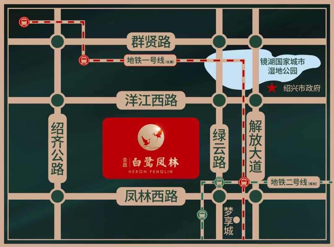 金昌白鹭凤林配套图-小柯网