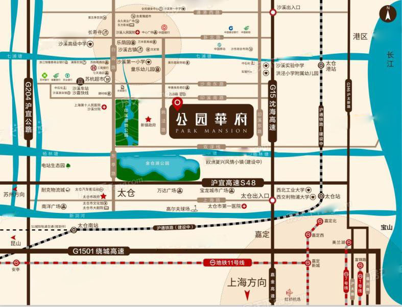 象屿公园华府交通图-小柯网