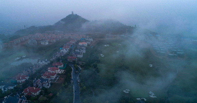 缓山荷院实景图-小柯网