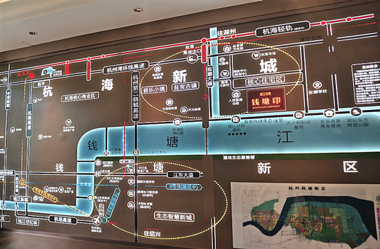 钱江君庭配套图-小柯网