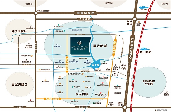 依云四季交通图-小柯网