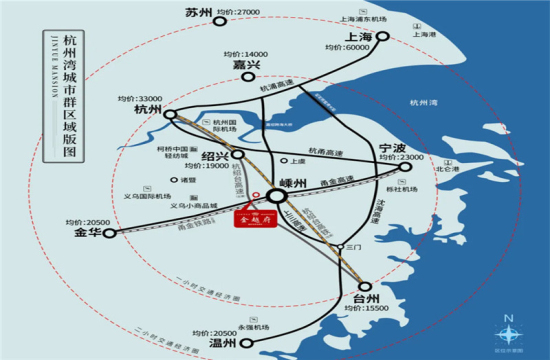 金越府交通图-小柯网