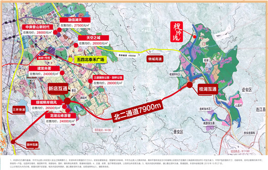 碧桂园正荣悦玲珑交通图-小柯网