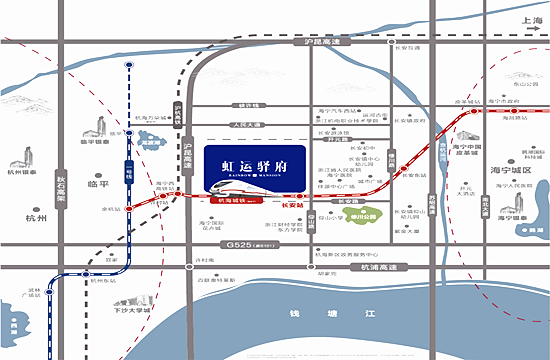 轨交虹运驿府配套图-小柯网