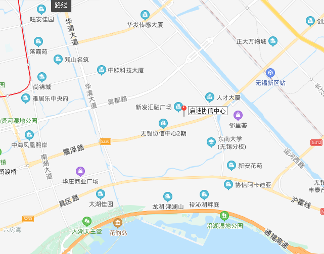 协信城立方交通图-小柯网