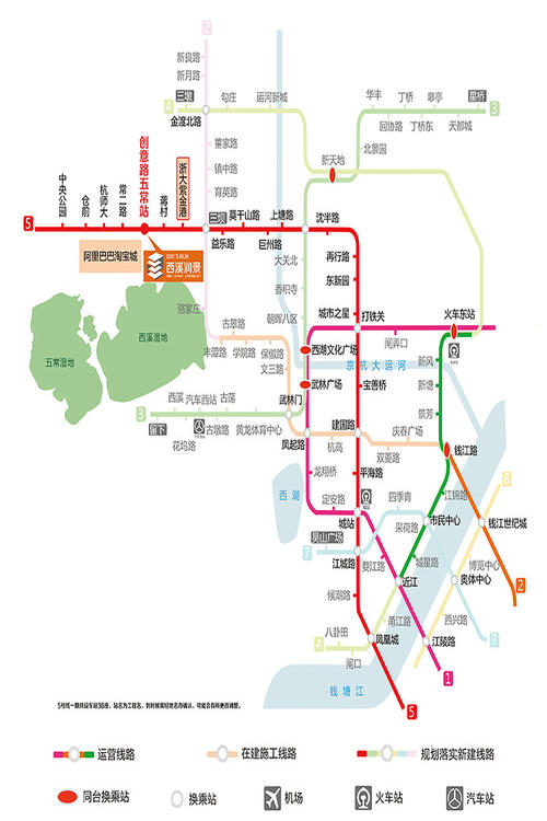 豪波西溪润景交通图-小柯网