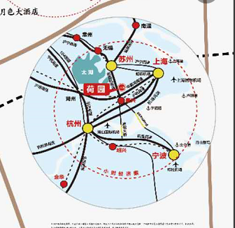 荷园交通图-小柯网