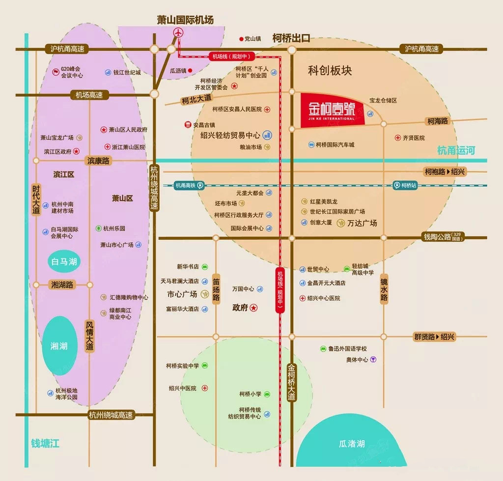 金柯壹号交通图-小柯网