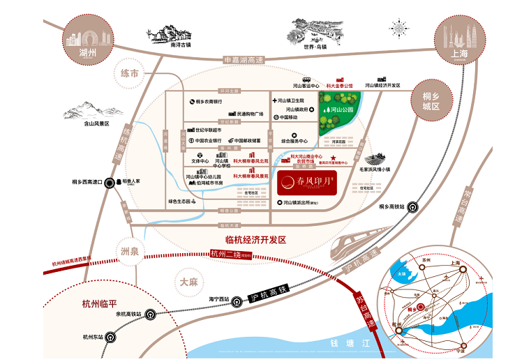 科大春风印月交通图-小柯网