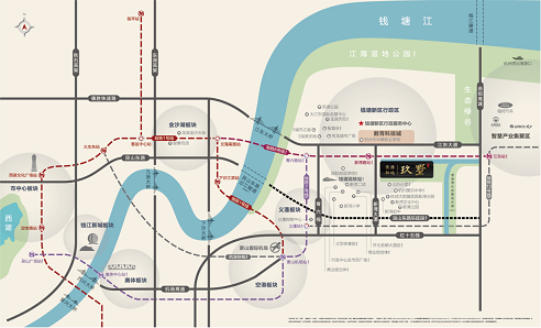 佳源驭远玖墅交通图-小柯网