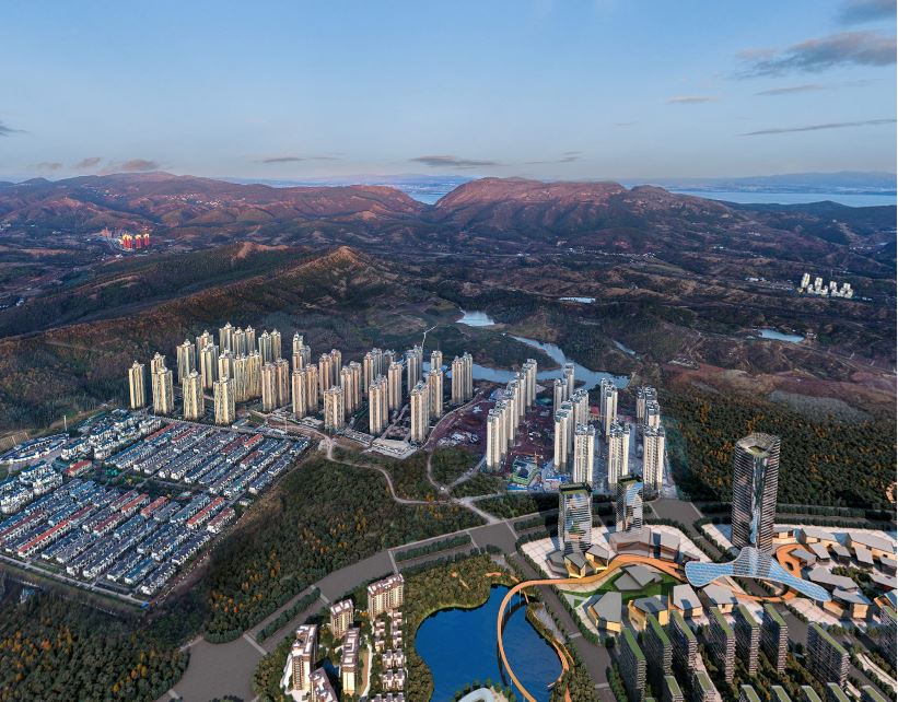 融创雁来湖小镇效果图-小柯网
