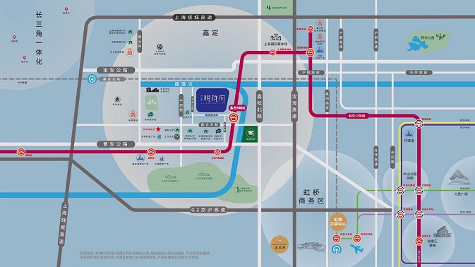 正荣悦珑府交通图-小柯网