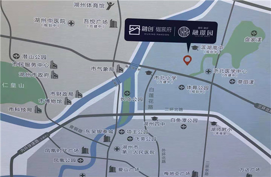 融创樾宸府交通图-小柯网