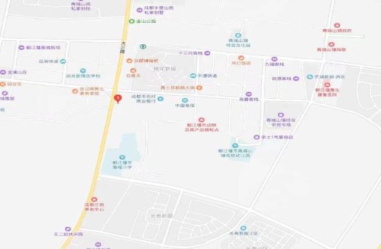 青城里交通图-小柯网