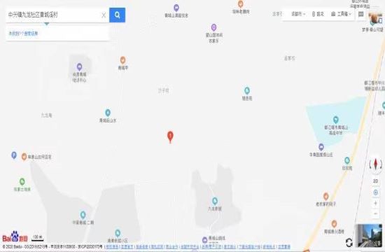 环球融创青城溪村交通图-小柯网