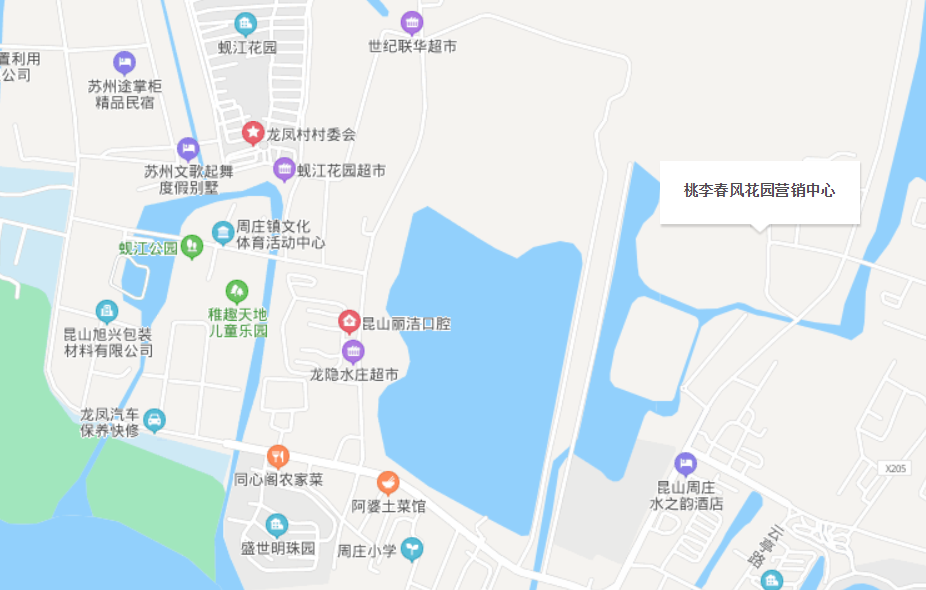 昆山桃李春风交通图-小柯网