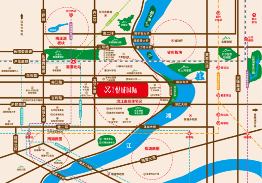 玺宇悦城国际交通图-小柯网