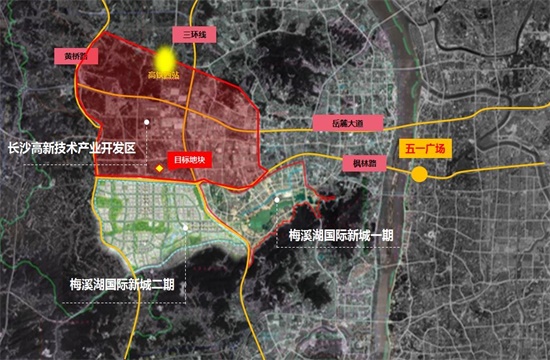 阳光城翡丽云邸交通图-小柯网