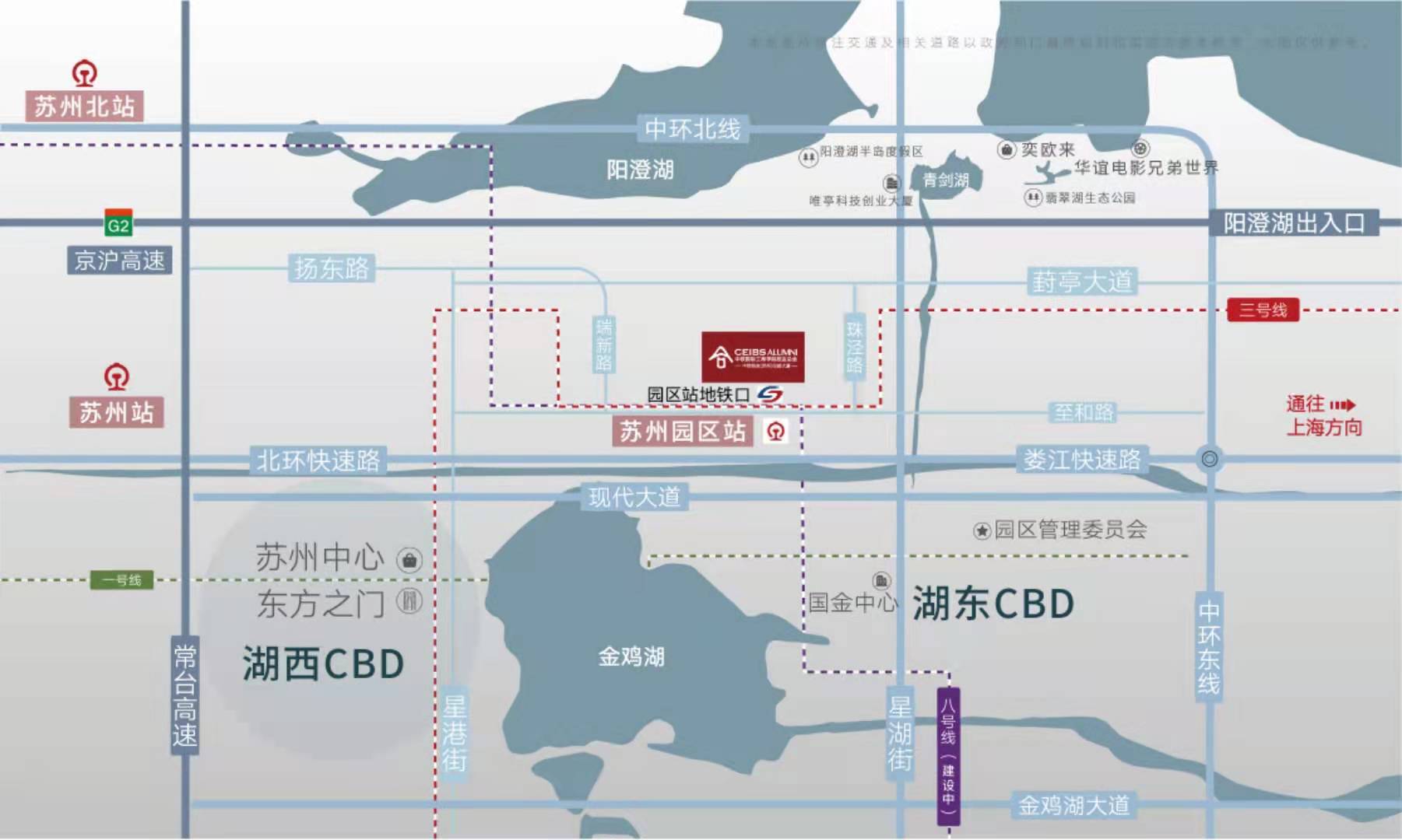 苏悦汇交通图-小柯网