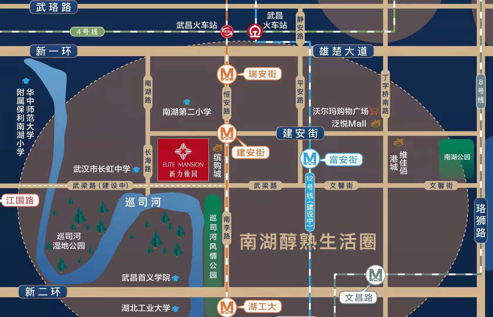 新力雅园交通图-小柯网