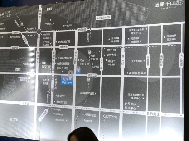旭辉千山凌云交通图-小柯网
