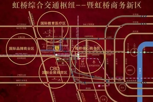 西郊庄园马德里洋房交通图-小柯网