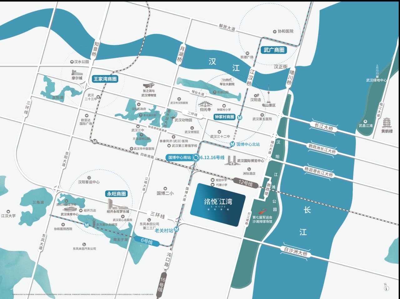 电建地产洺悦江湾交通图-小柯网