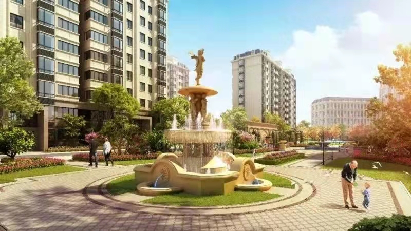 通宇林景尊园实景图-小柯网