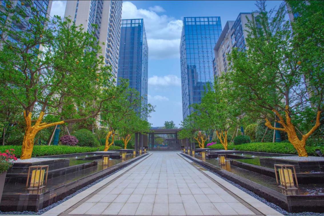 东湖金茂府实景图-小柯网
