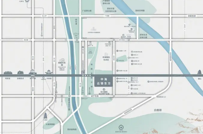悦湖东方交通图-小柯网