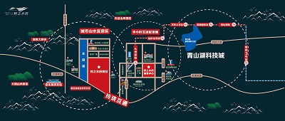 融旺水岸华府交通图-小柯网